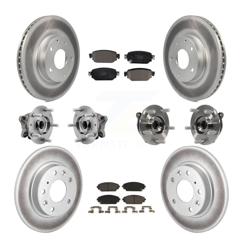 Transit Auto - KBB-127412 - Front and Rear Wheel Bearing and Hub Assembly Kits image 1
