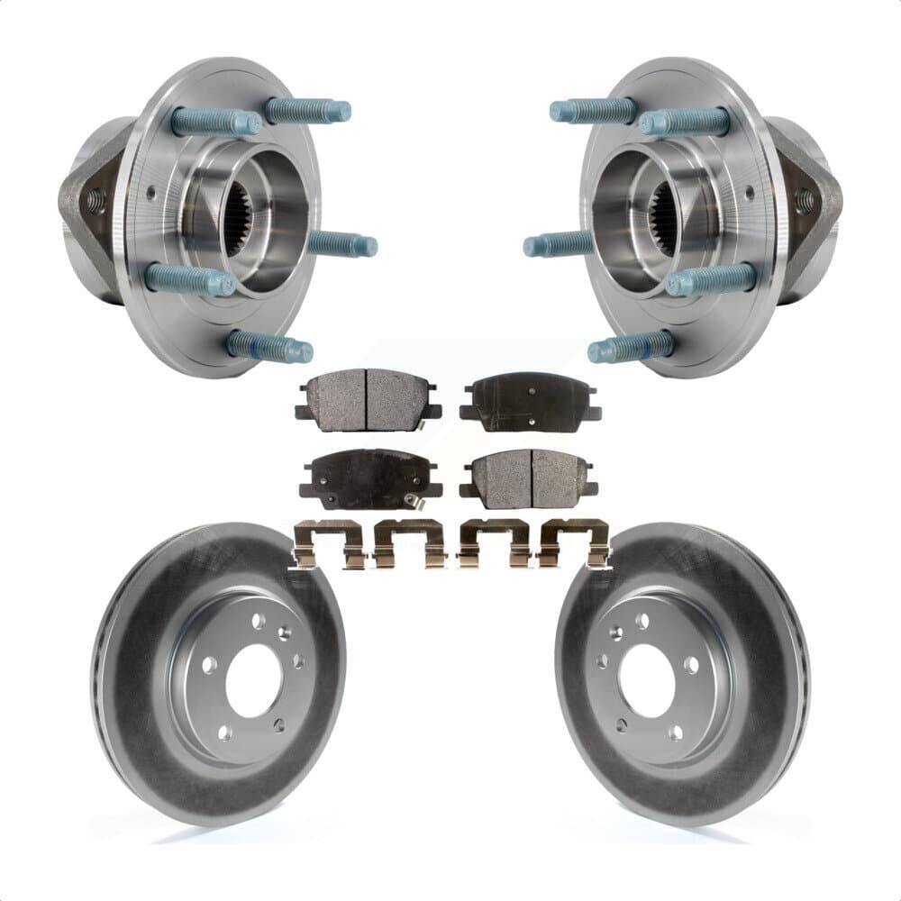 Transit Auto - KBB-127444 - Front Wheel Bearing and Hub Assembly Kits image 1