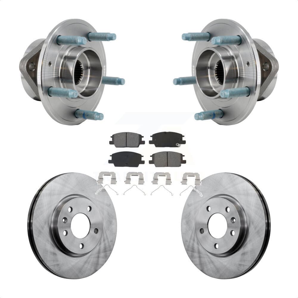 Transit Auto - KBB-127542 - Front Wheel Bearing and Hub Assembly Kits image 1