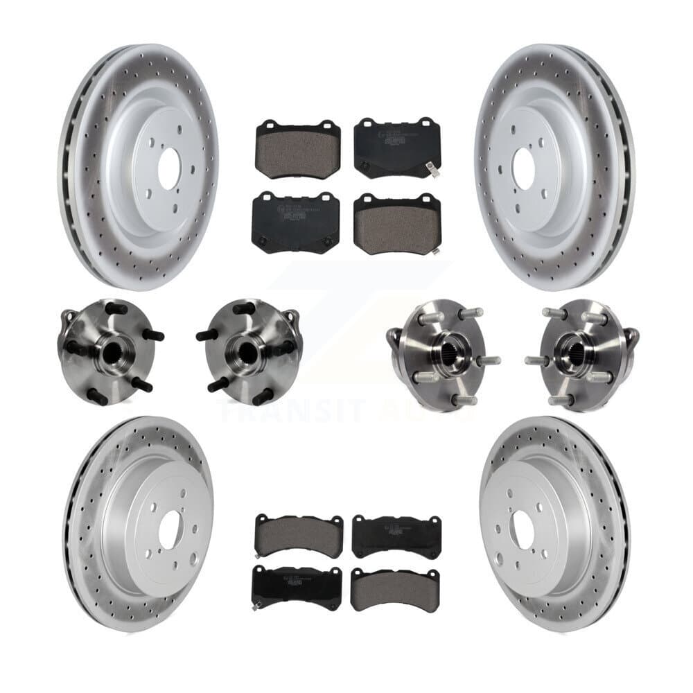 Transit Auto - KBB-127614 - Front and Rear Wheel Bearing and Hub Assembly Kits image 1