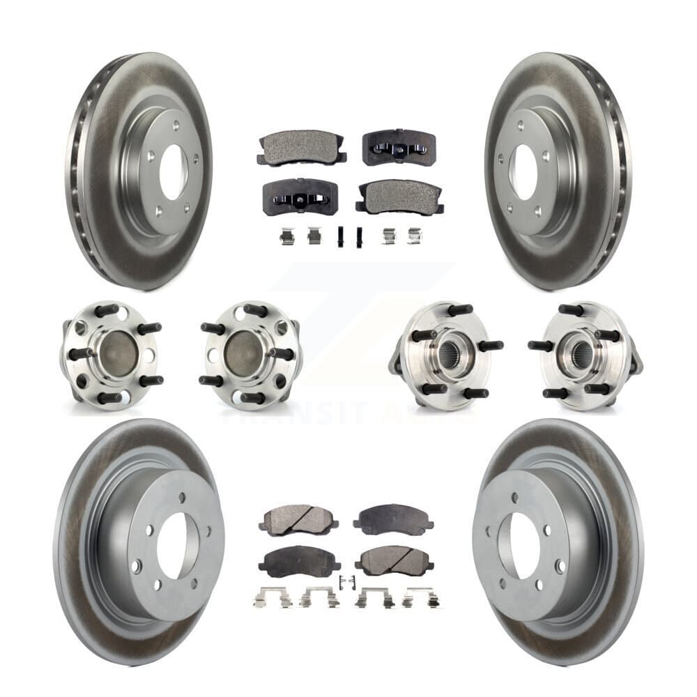 Transit Auto - KBB-127627 - Front and Rear Wheel Bearing and Hub Assembly Kits image 1