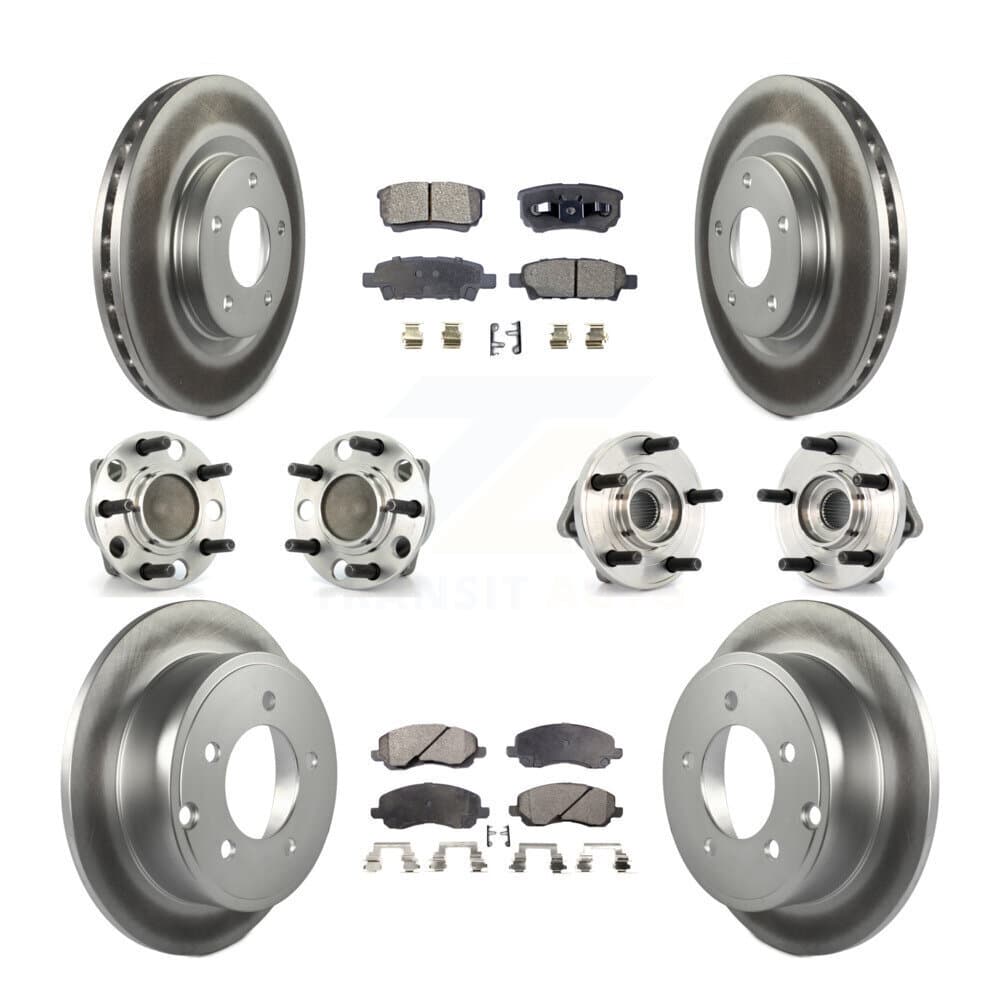 Transit Auto - KBB-127628 - Front and Rear Wheel Bearing and Hub Assembly Kits image 1