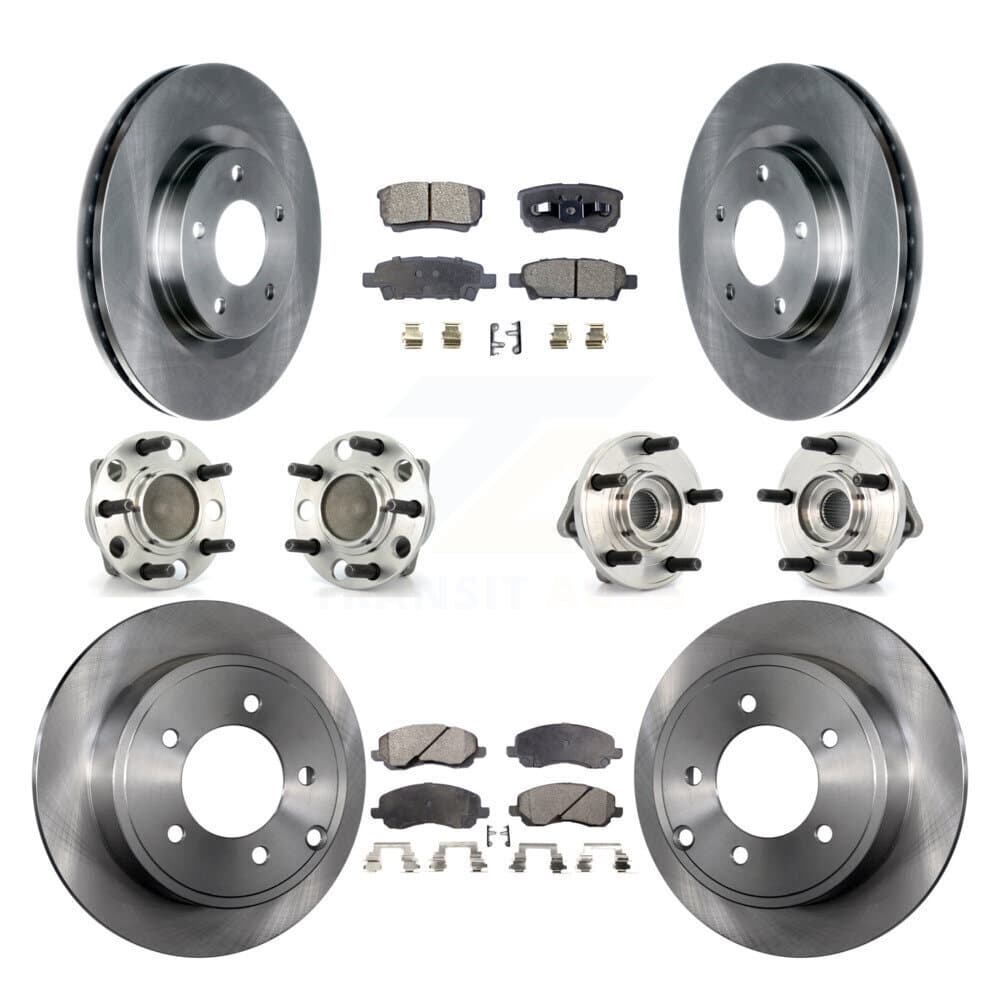 Transit Auto - KBB-127642 - Front and Rear Wheel Bearing and Hub Assembly Kits image 1