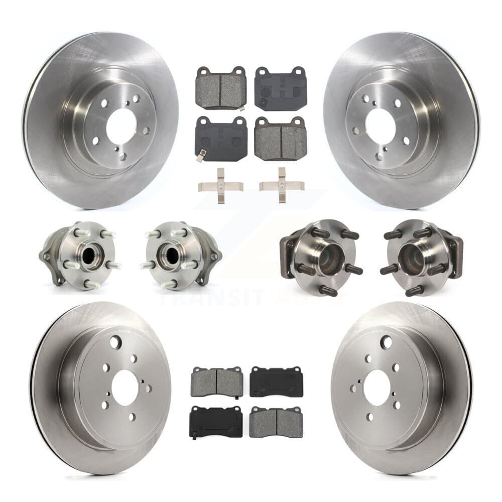 Transit Auto - KBB-127669 - Front and Rear Wheel Bearing and Hub Assembly Kits image 1