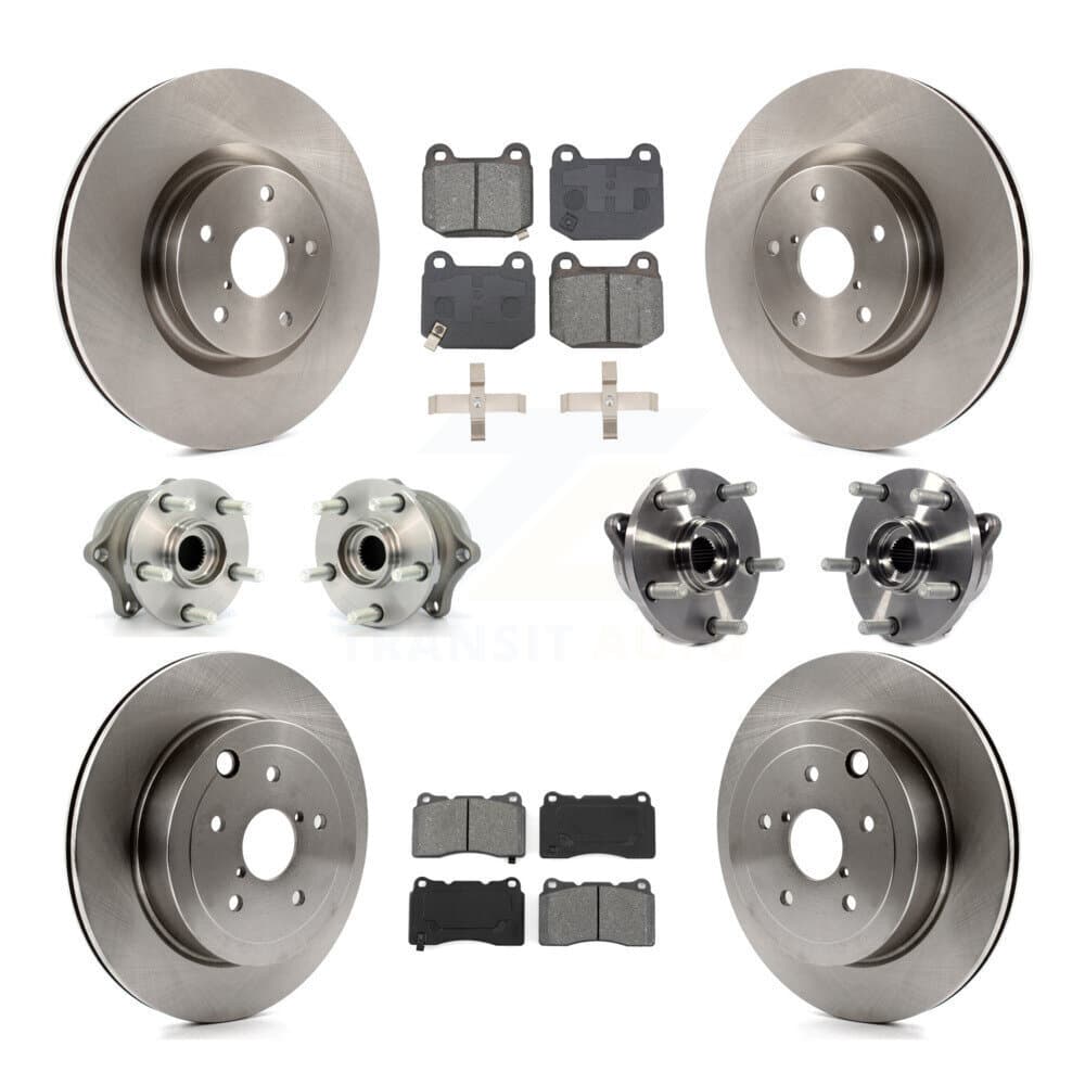 Transit Auto - KBB-127670 - Front and Rear Wheel Bearing and Hub Assembly Kits image 1