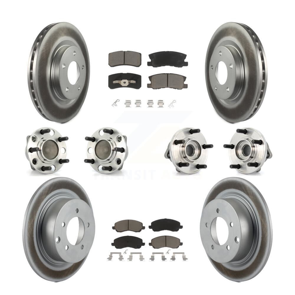 Transit Auto - KBB-127704 - Front and Rear Wheel Bearing and Hub Assembly Kits image 1