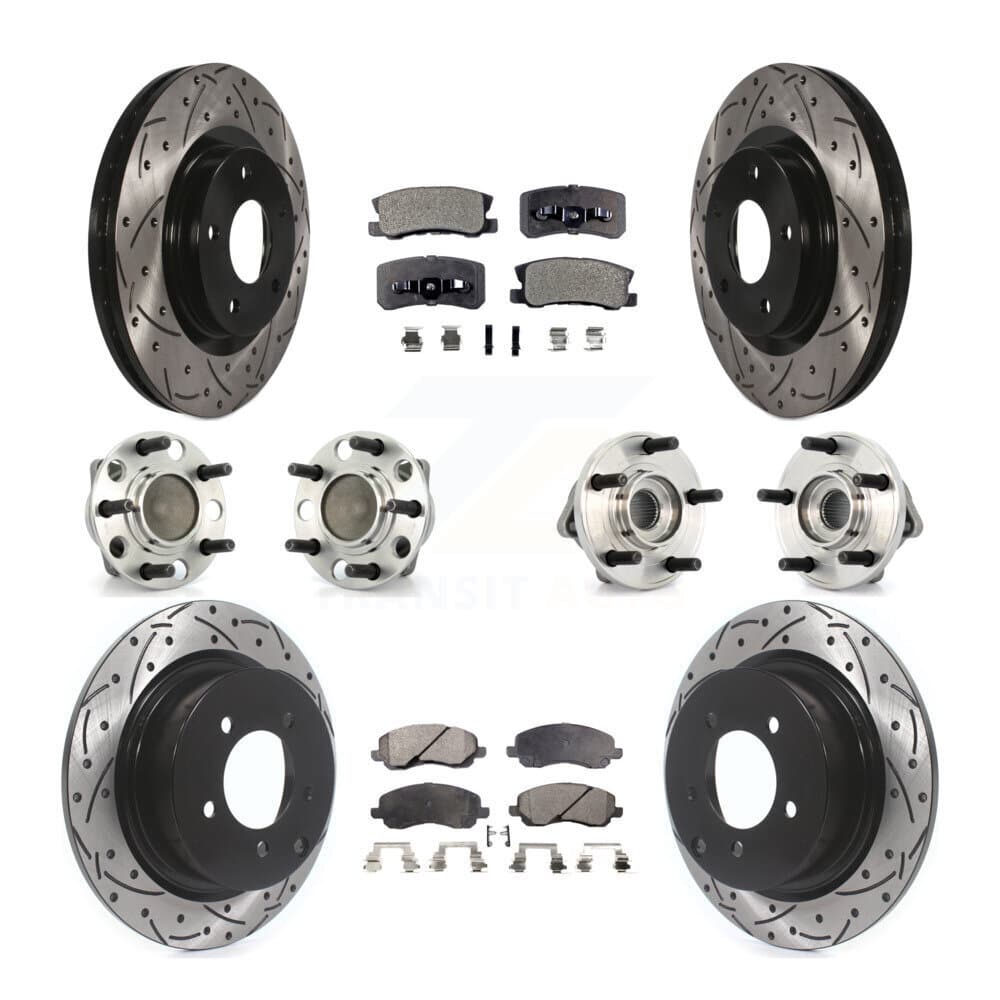 Transit Auto - KBB-127730 - Front and Rear Wheel Bearing and Hub Assembly Kits image 1