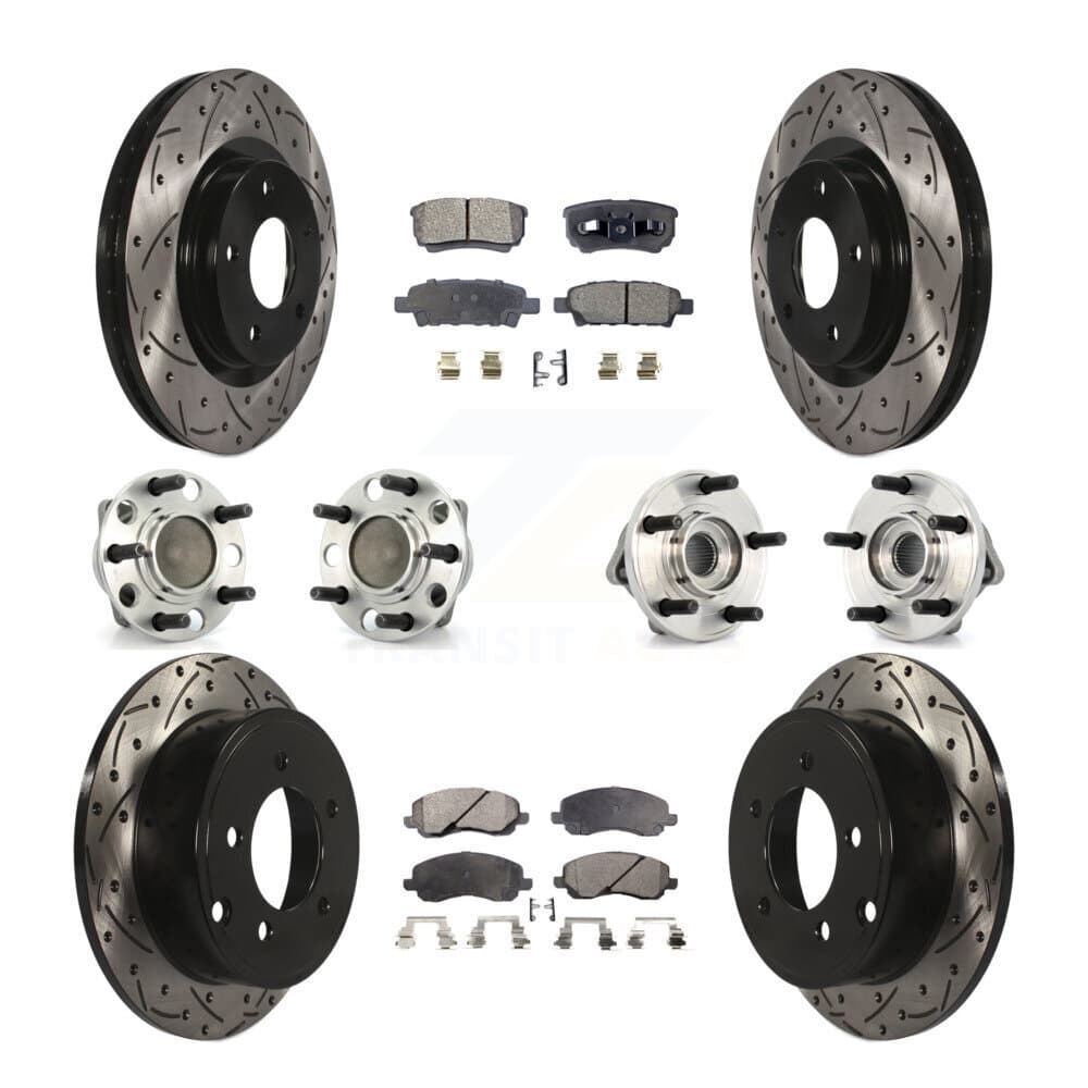 Transit Auto - KBB-127738 - Front and Rear Wheel Bearing and Hub Assembly Kits image 1