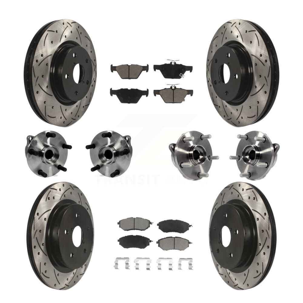 Transit Auto - KBB-127751 - Front and Rear Wheel Bearing and Hub Assembly Kits image 1