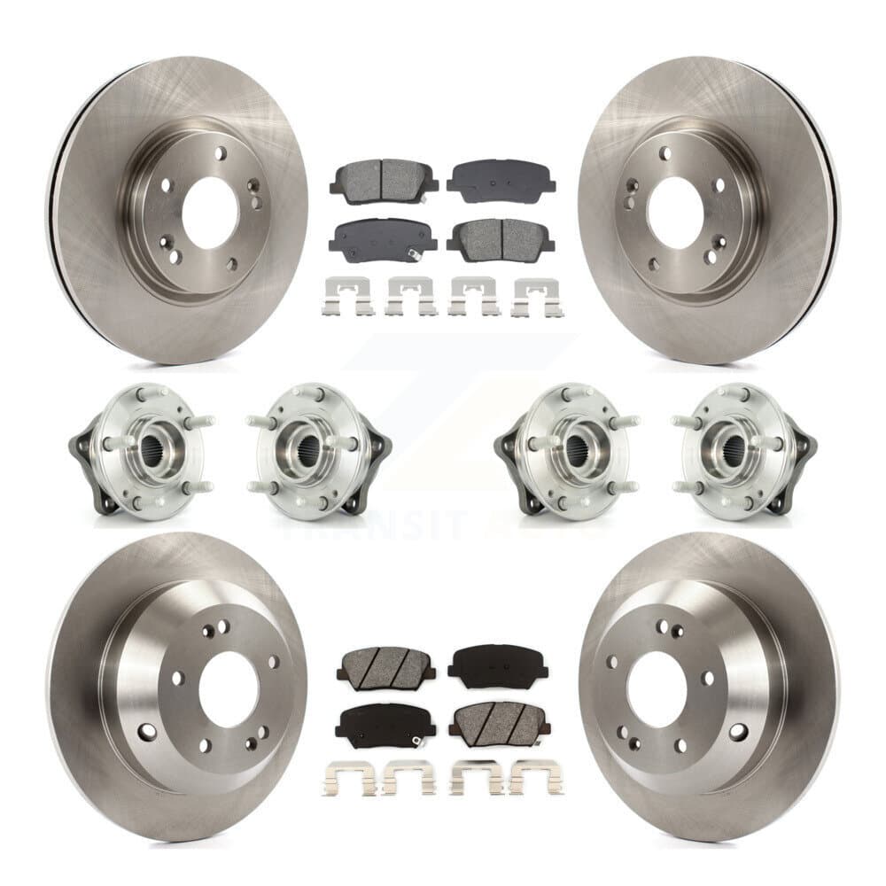 Transit Auto - KBB-128546 - Front and Rear Wheel Bearing and Hub Assembly Kits image 1
