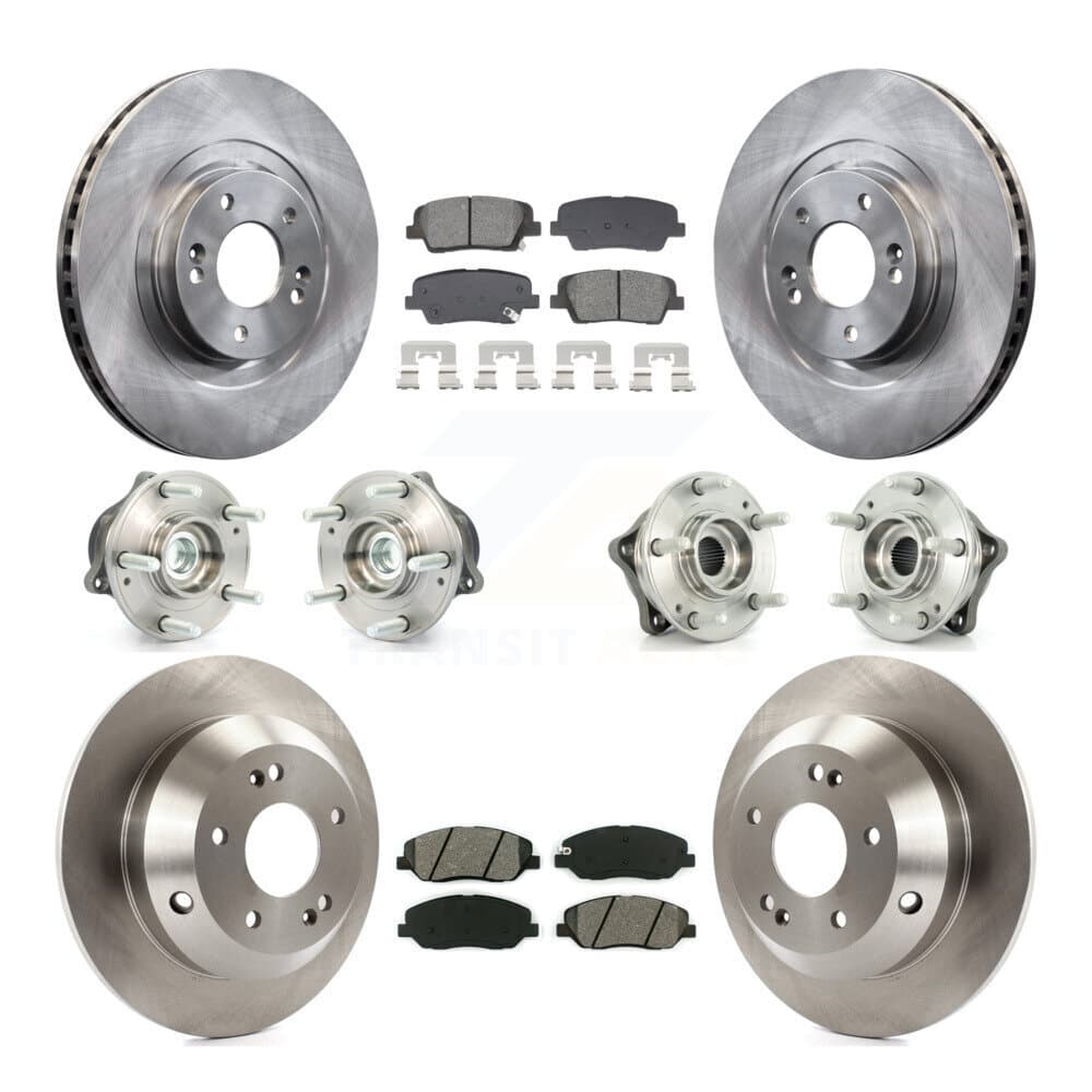 Transit Auto - KBB-128547 - Front and Rear Wheel Bearing and Hub Assembly Kits image 1