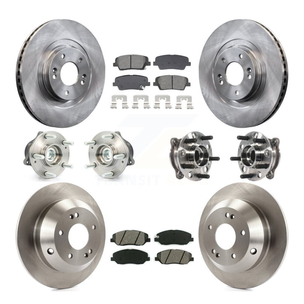 Transit Auto - KBB-128549 - Front and Rear Wheel Bearing and Hub Assembly Kits image 1