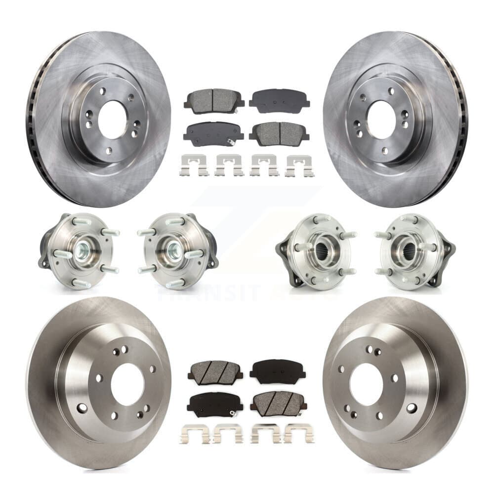 Transit Auto - KBB-128551 - Front and Rear Wheel Bearing and Hub Assembly Kits image 1
