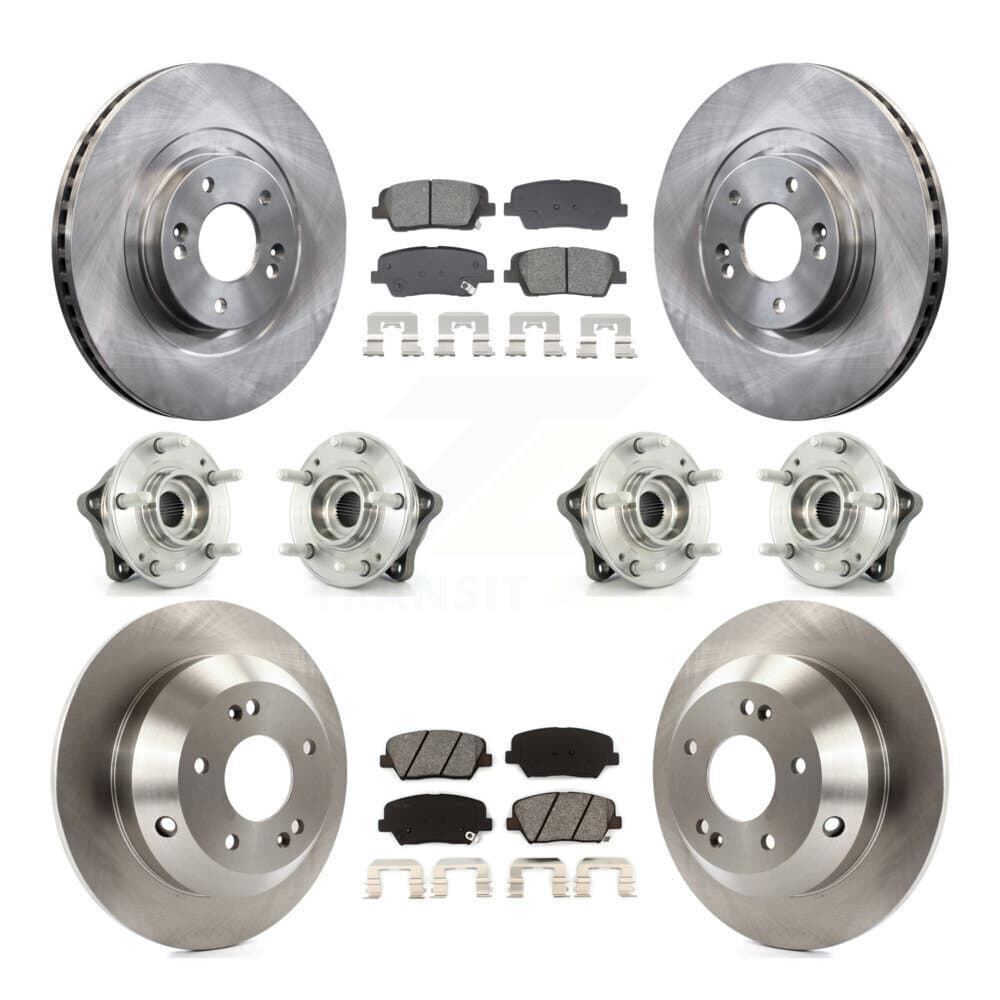 Transit Auto - KBB-128552 - Front and Rear Wheel Bearing and Hub Assembly Kits image 1
