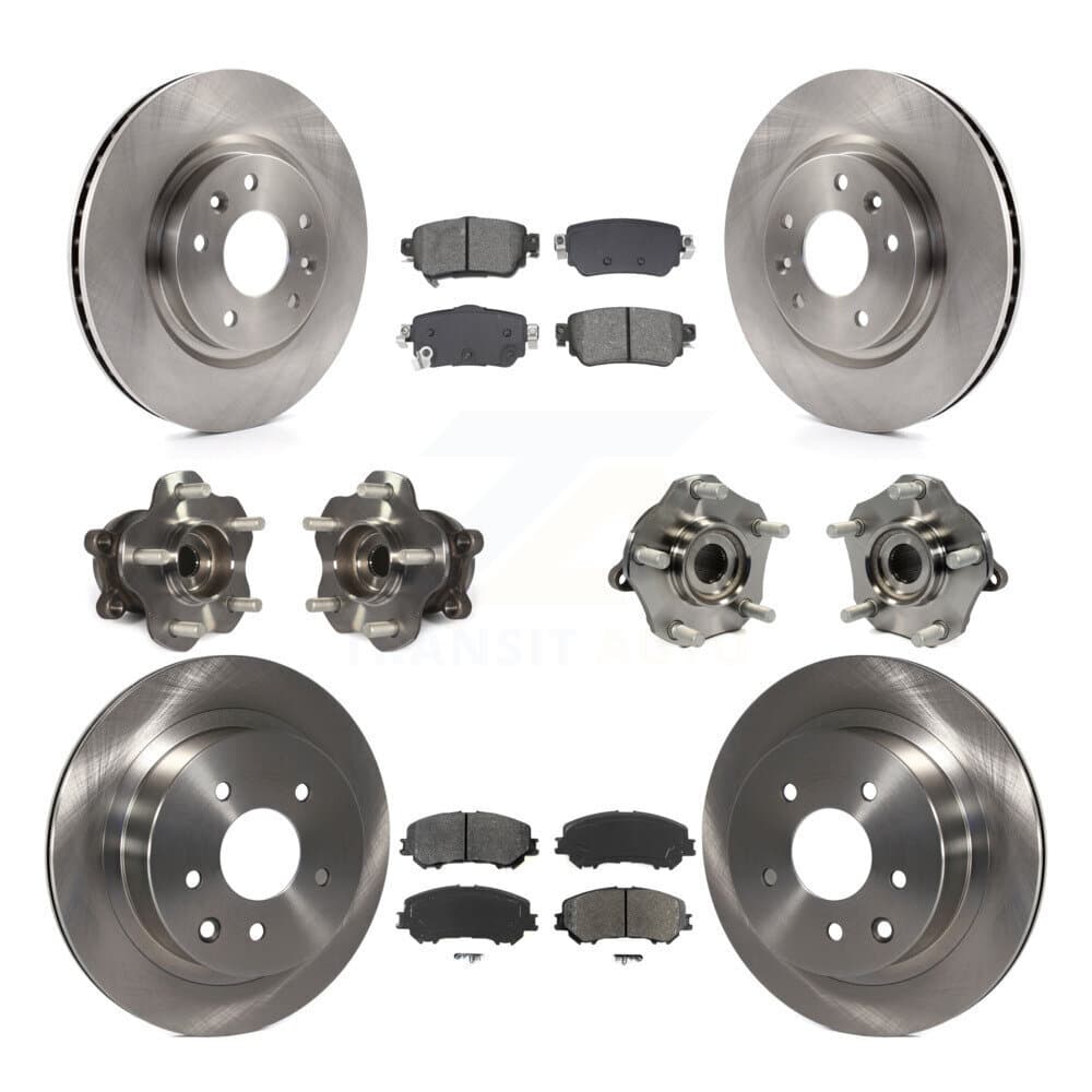 Transit Auto - KBB-128564 - Front and Rear Wheel Bearing and Hub Assembly Kits image 1