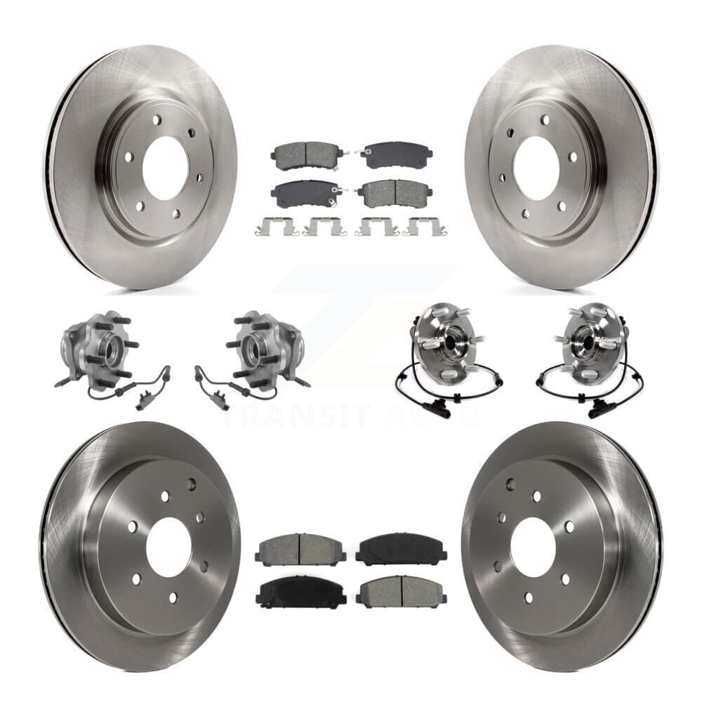Transit Auto - KBB-128567 - Front and Rear Wheel Bearing and Hub Assembly Kits image 1