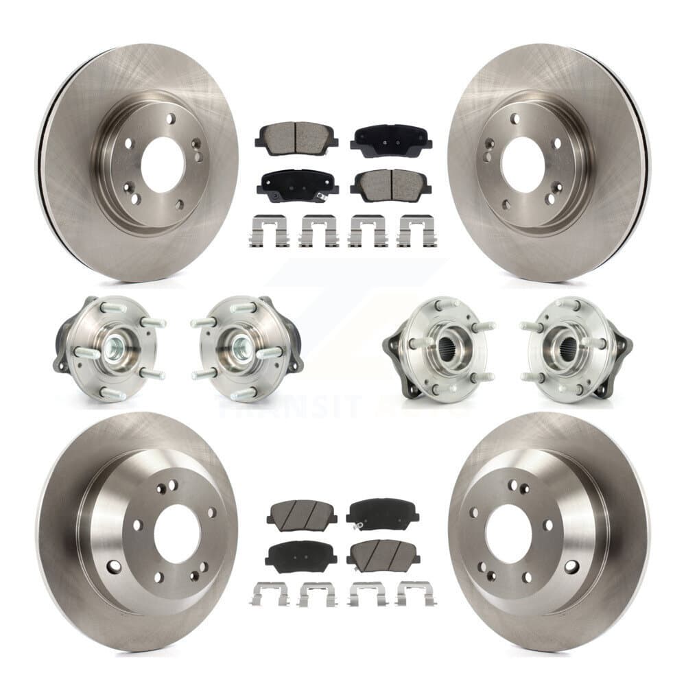 Transit Auto - KBB-128628 - Front and Rear Wheel Bearing and Hub Assembly Kits image 1