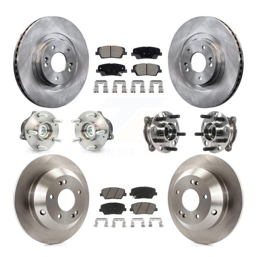Transit Auto - KBB-128636 - Front and Rear Wheel Bearing and Hub Assembly Kits image 1