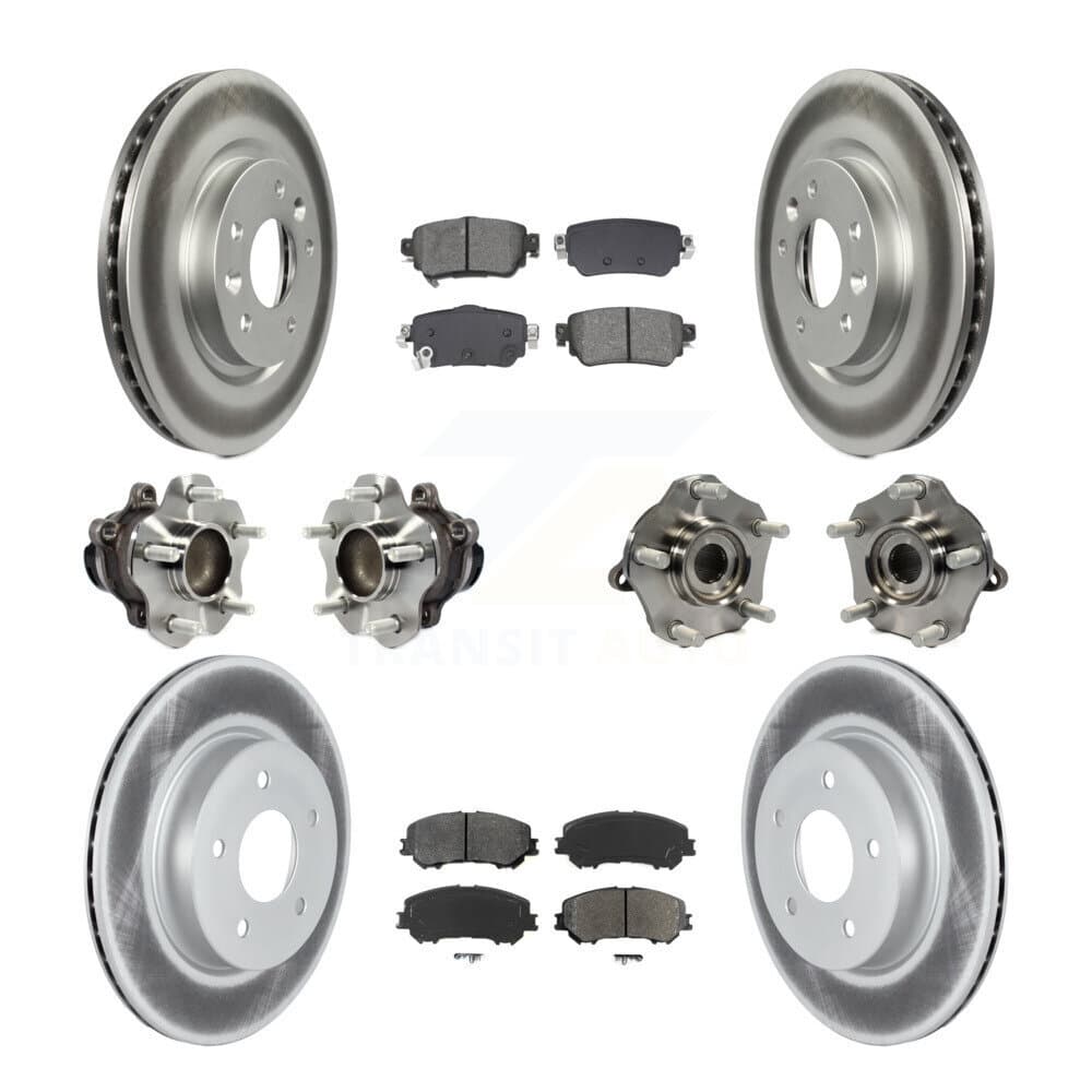 Transit Auto - KBB-128690 - Front and Rear Wheel Bearing and Hub Assembly Kits image 1