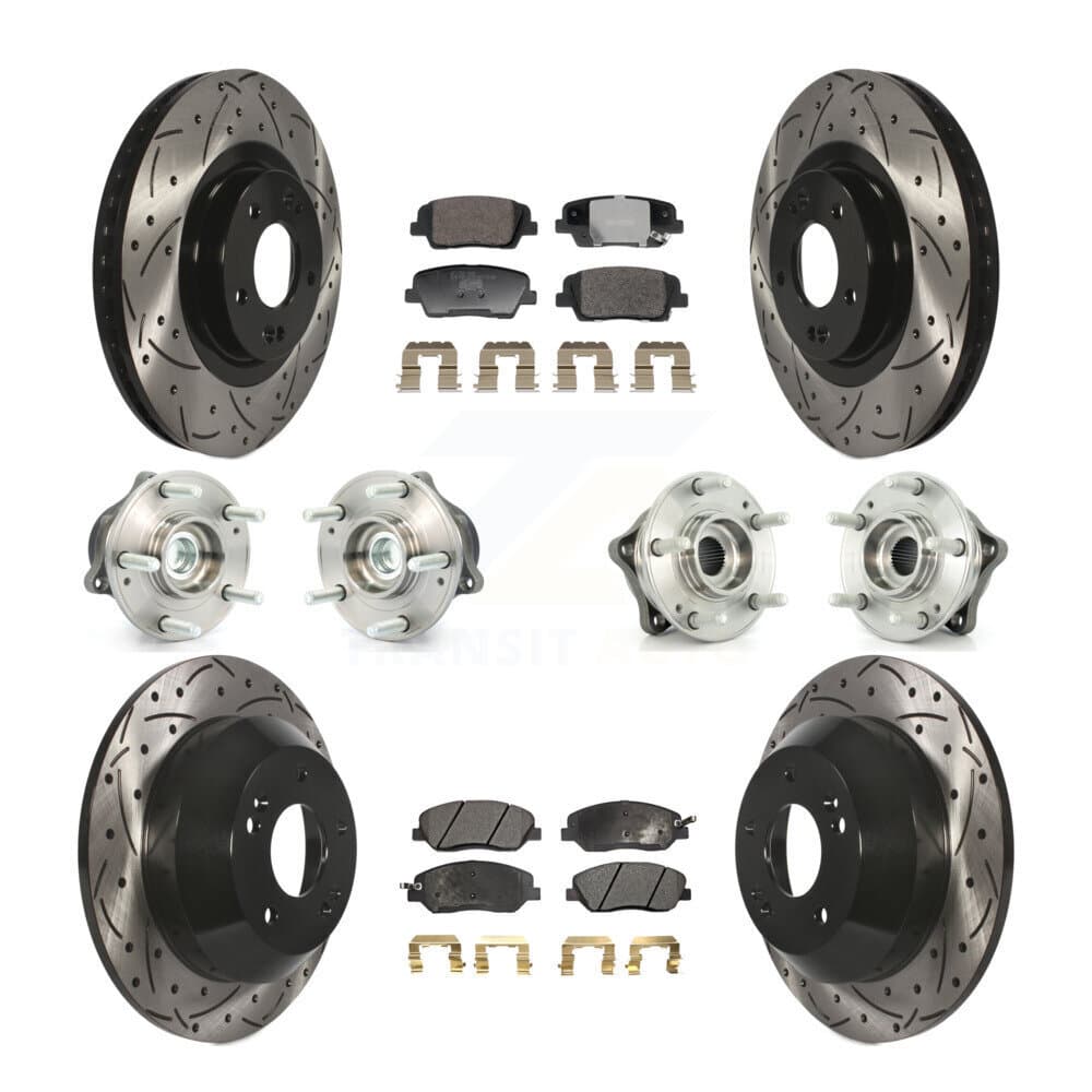 Transit Auto - KBB-128803 - Front and Rear Wheel Bearing and Hub Assembly Kits image 1