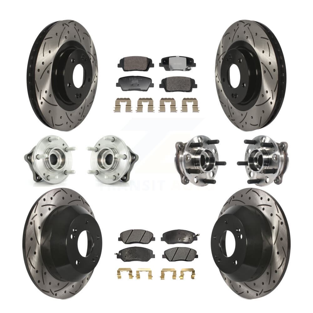 Transit Auto - KBB-128806 - Front and Rear Wheel Bearing and Hub Assembly Kits image 1