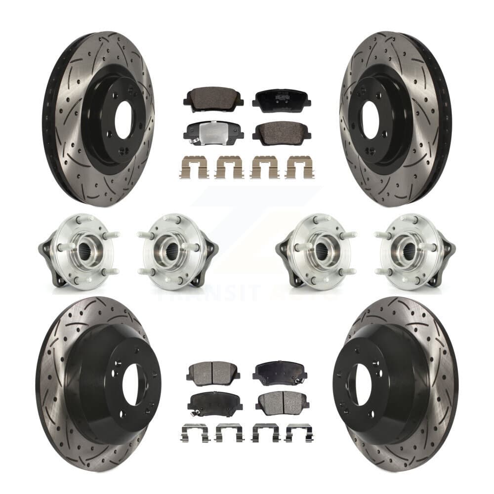Transit Auto - KBB-128839 - Front and Rear Wheel Bearing and Hub Assembly Kits image 1