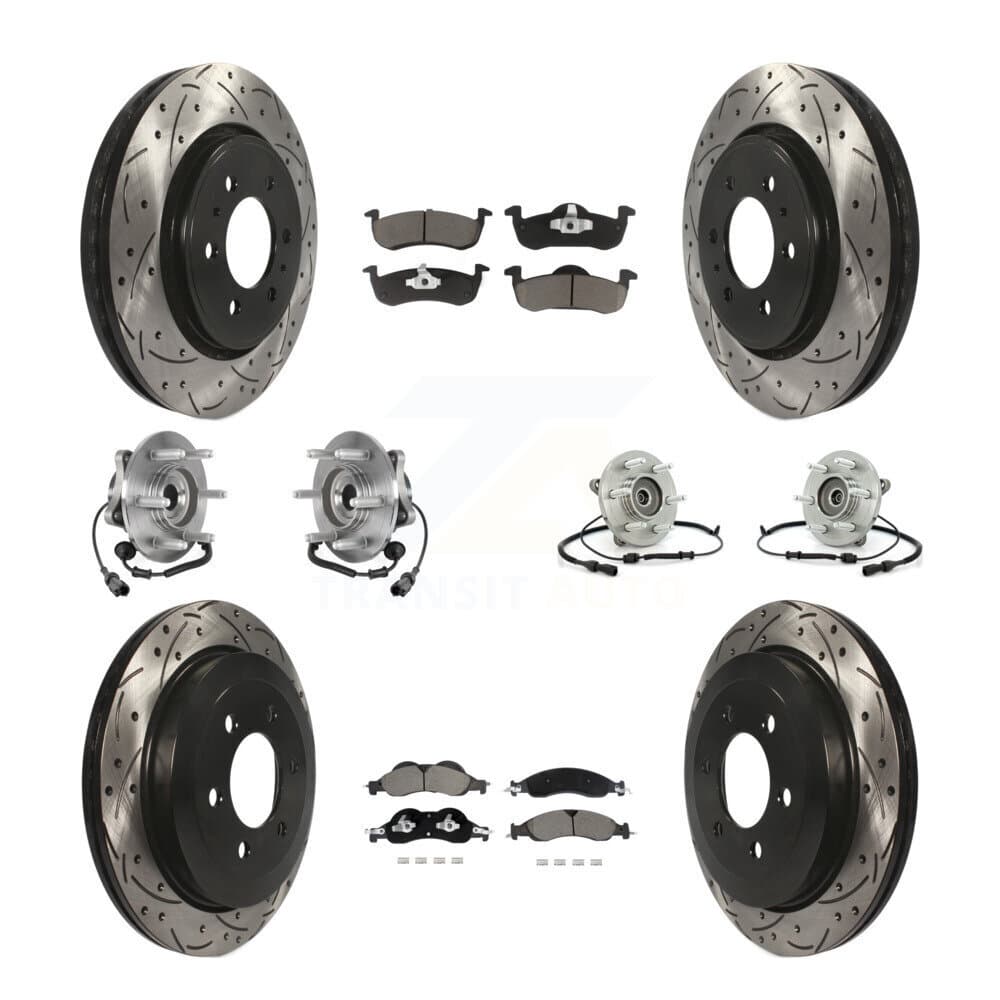 Transit Auto - KBB-128846 - Front and Rear Wheel Bearing and Hub Assembly Kits image 1