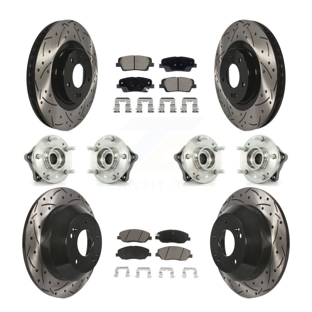 Transit Auto - KBB-128870 - Front and Rear Wheel Bearing and Hub Assembly Kits image 1