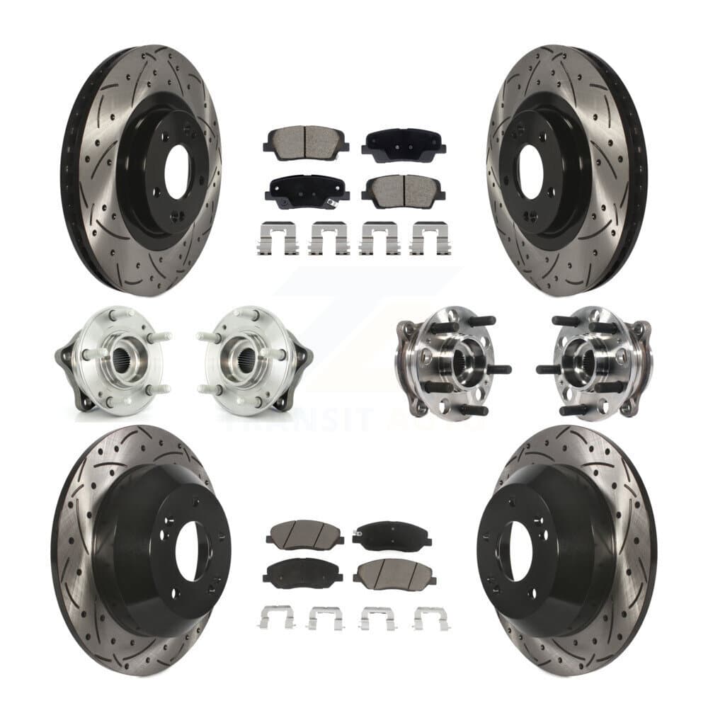 Transit Auto - KBB-128872 - Front and Rear Wheel Bearing and Hub Assembly Kits image 1