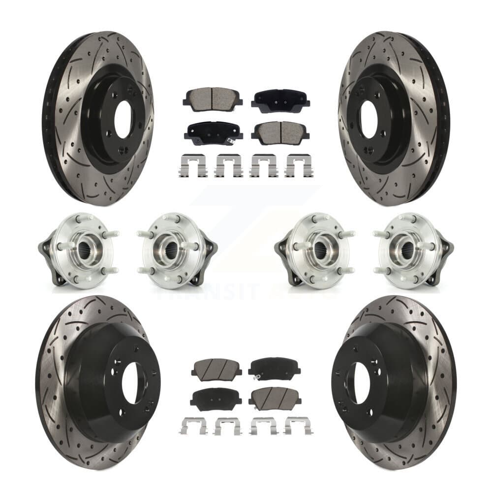 Transit Auto - KBB-128874 - Front and Rear Wheel Bearing and Hub Assembly Kits image 1