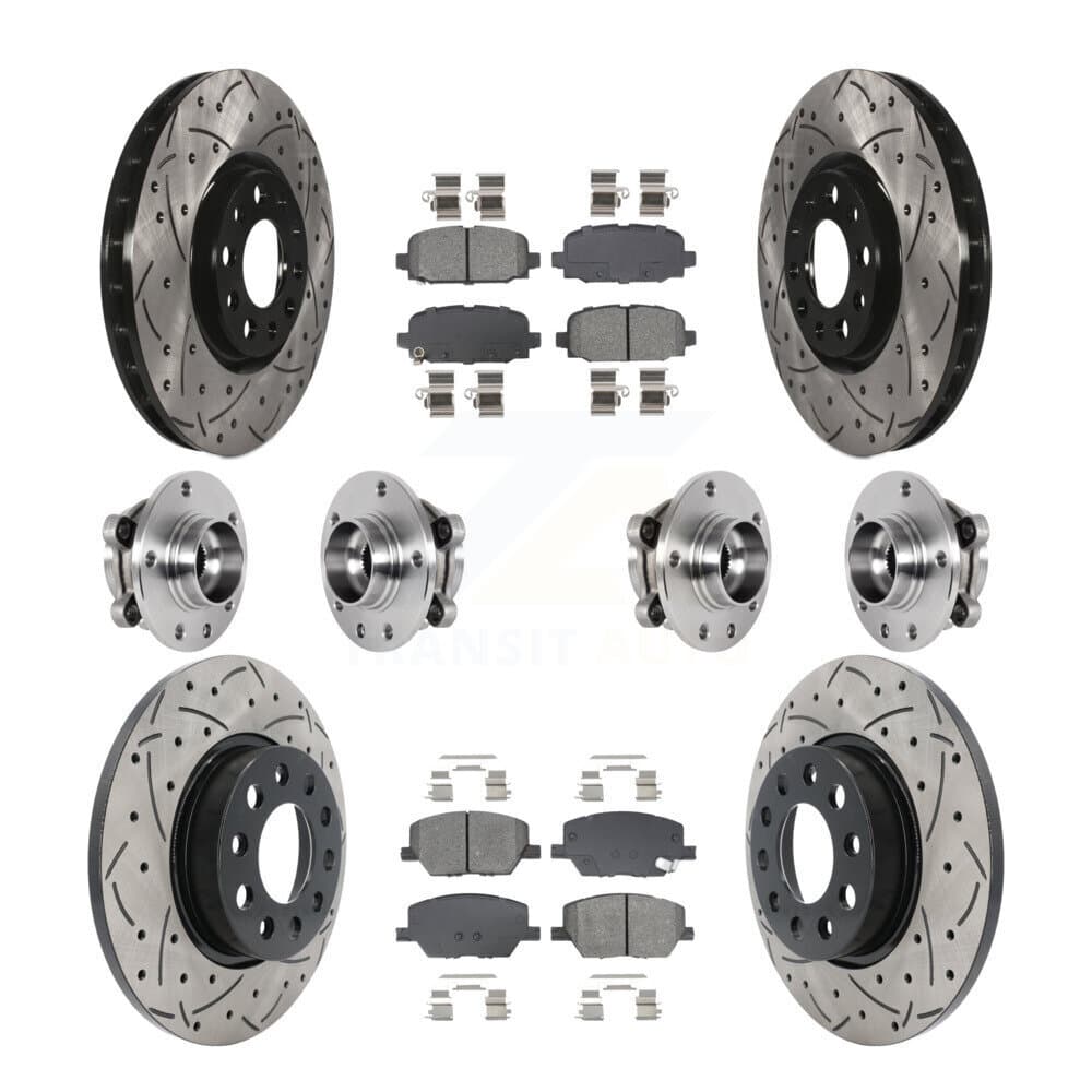 Transit Auto - KBB-128890 - Front and Rear Wheel Bearing and Hub Assembly Kits image 1
