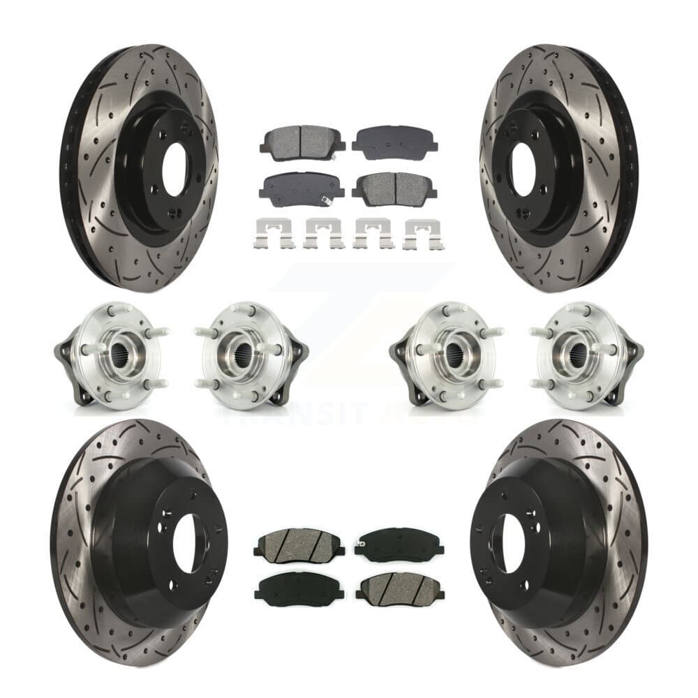 Transit Auto - KBB-128894 - Front and Rear Wheel Bearing and Hub Assembly Kits image 1