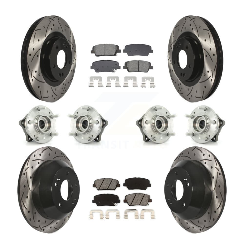 Transit Auto - KBB-128899 - Front and Rear Wheel Bearing and Hub Assembly Kits image 1