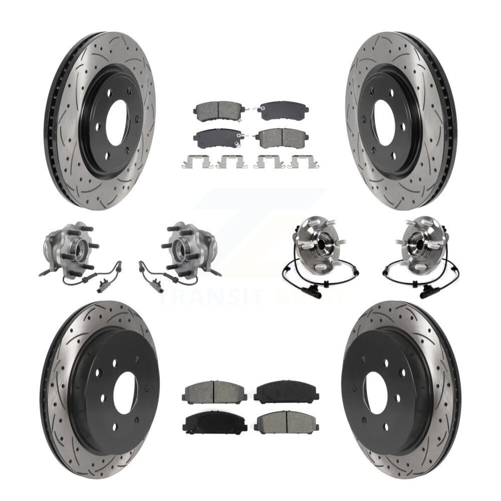 Transit Auto - KBB-128902 - Front and Rear Wheel Bearing and Hub Assembly Kits image 1