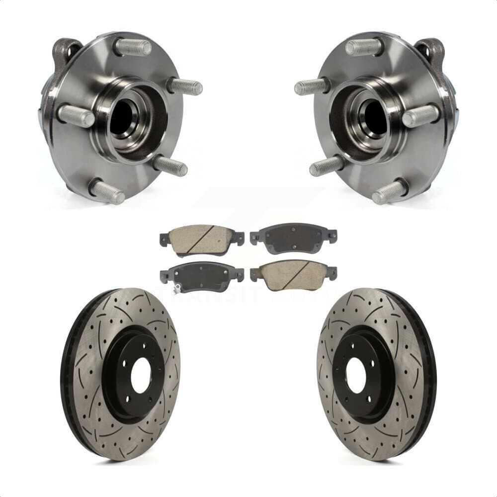 Transit Auto - KBB-128931 - Front Wheel Bearing and Hub Assembly Kits image 1