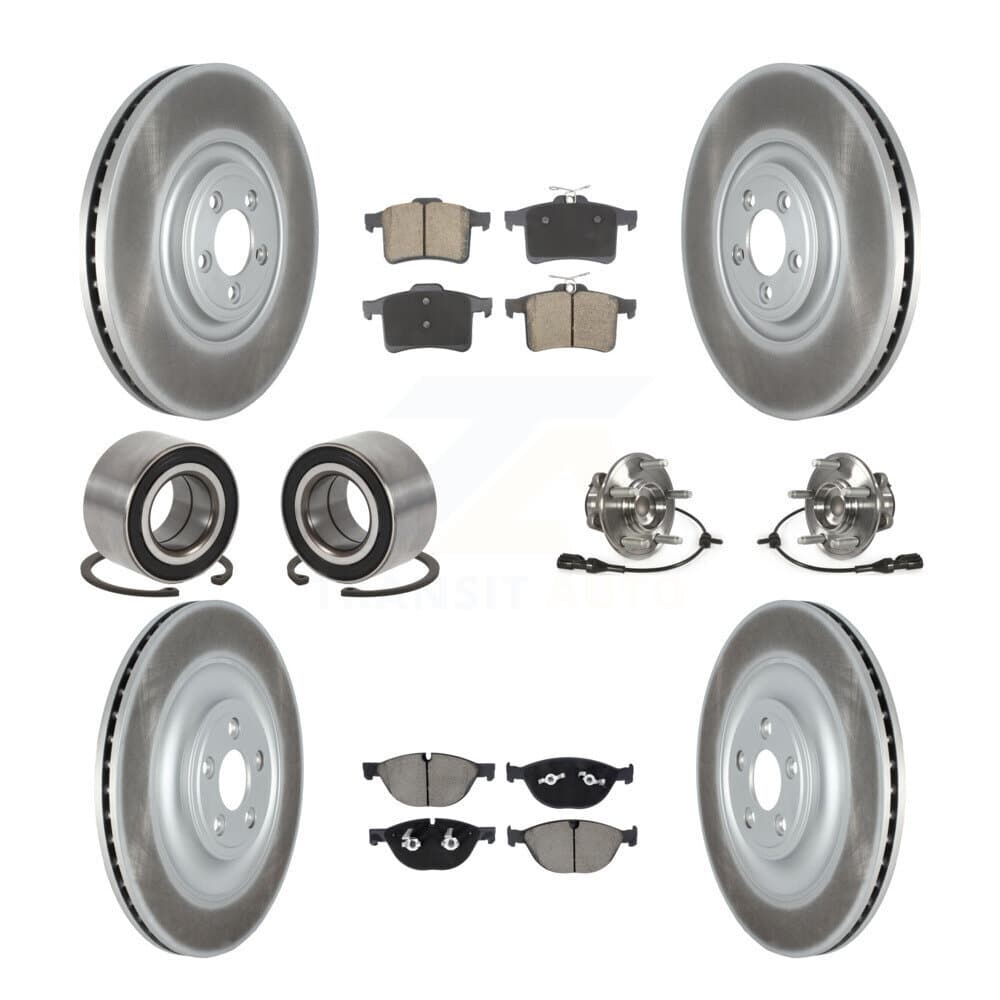 Transit Auto - KBB-128979 - Front and Rear Wheel Bearing and Hub Assembly Kits image 1