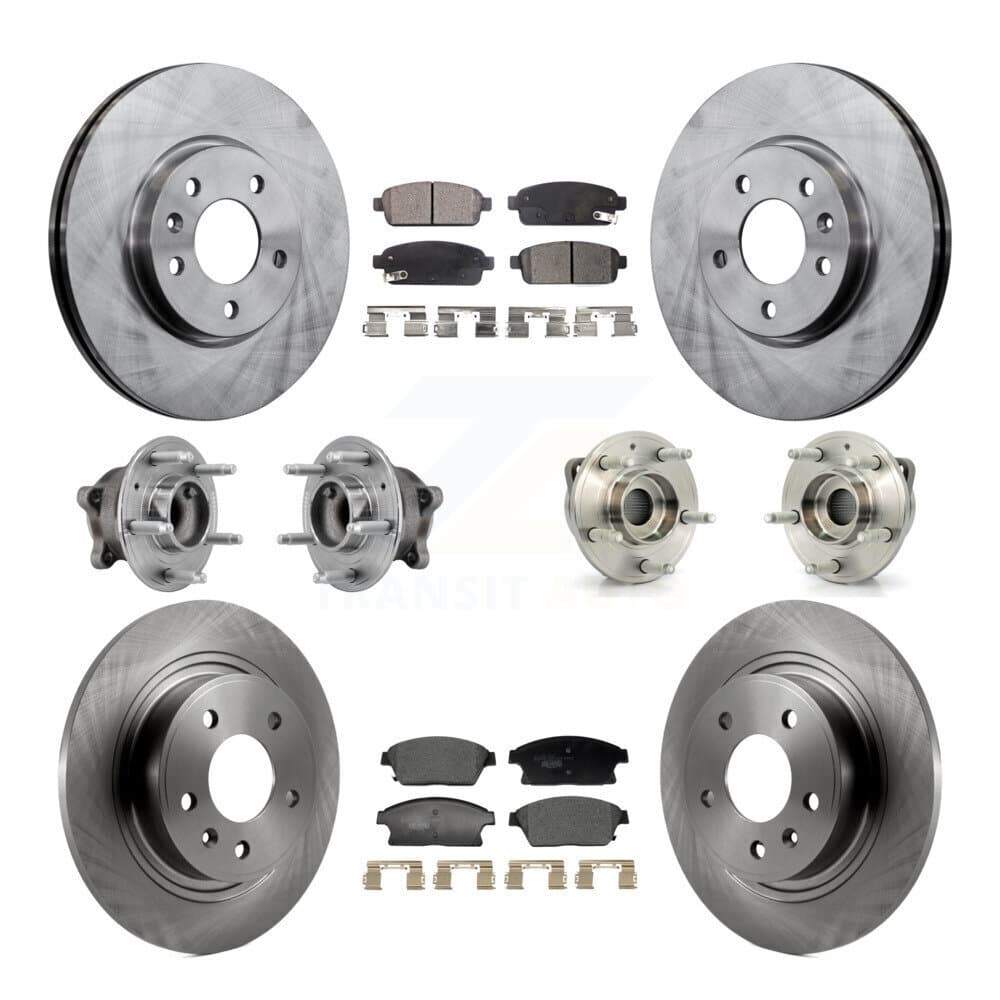 Transit Auto - KBB-129348 - Front and Rear Wheel Bearing and Hub Assembly Kits image 1