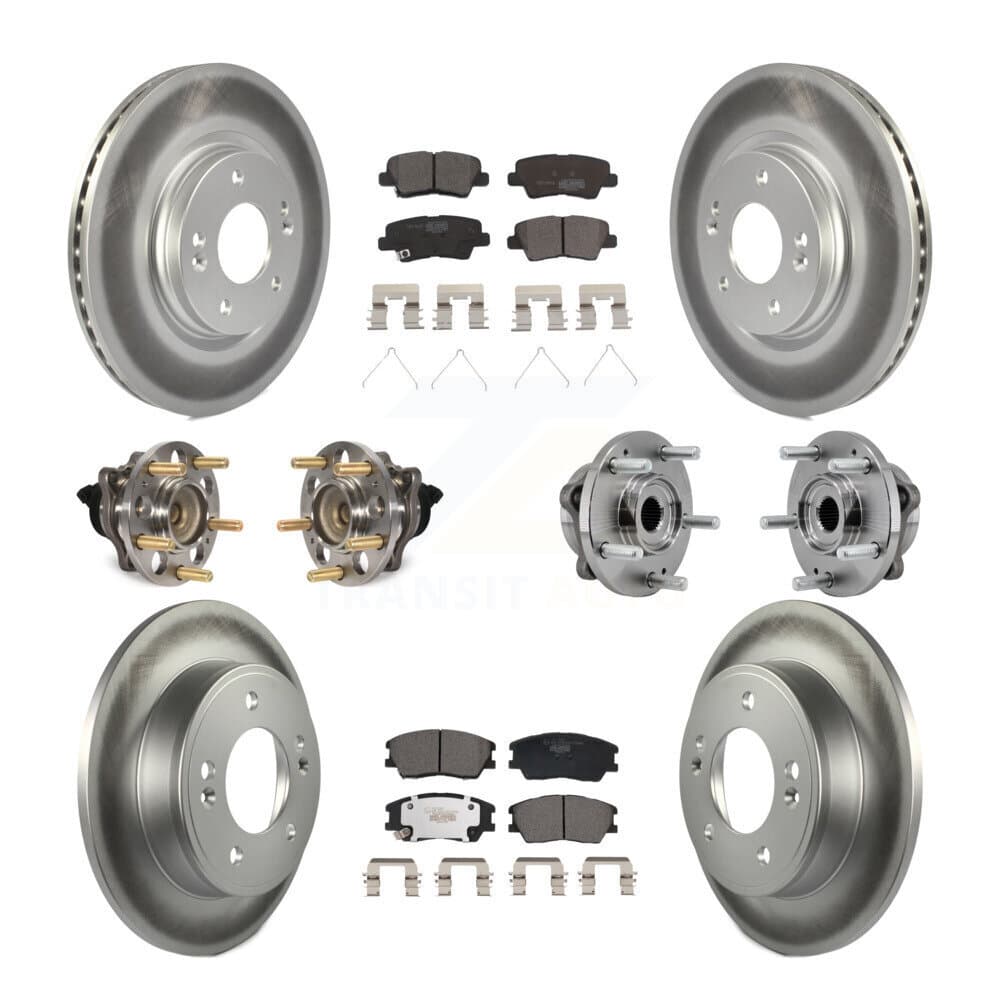 Transit Auto - KBB-129355 - Front and Rear Wheel Bearing and Hub Assembly Kits image 1