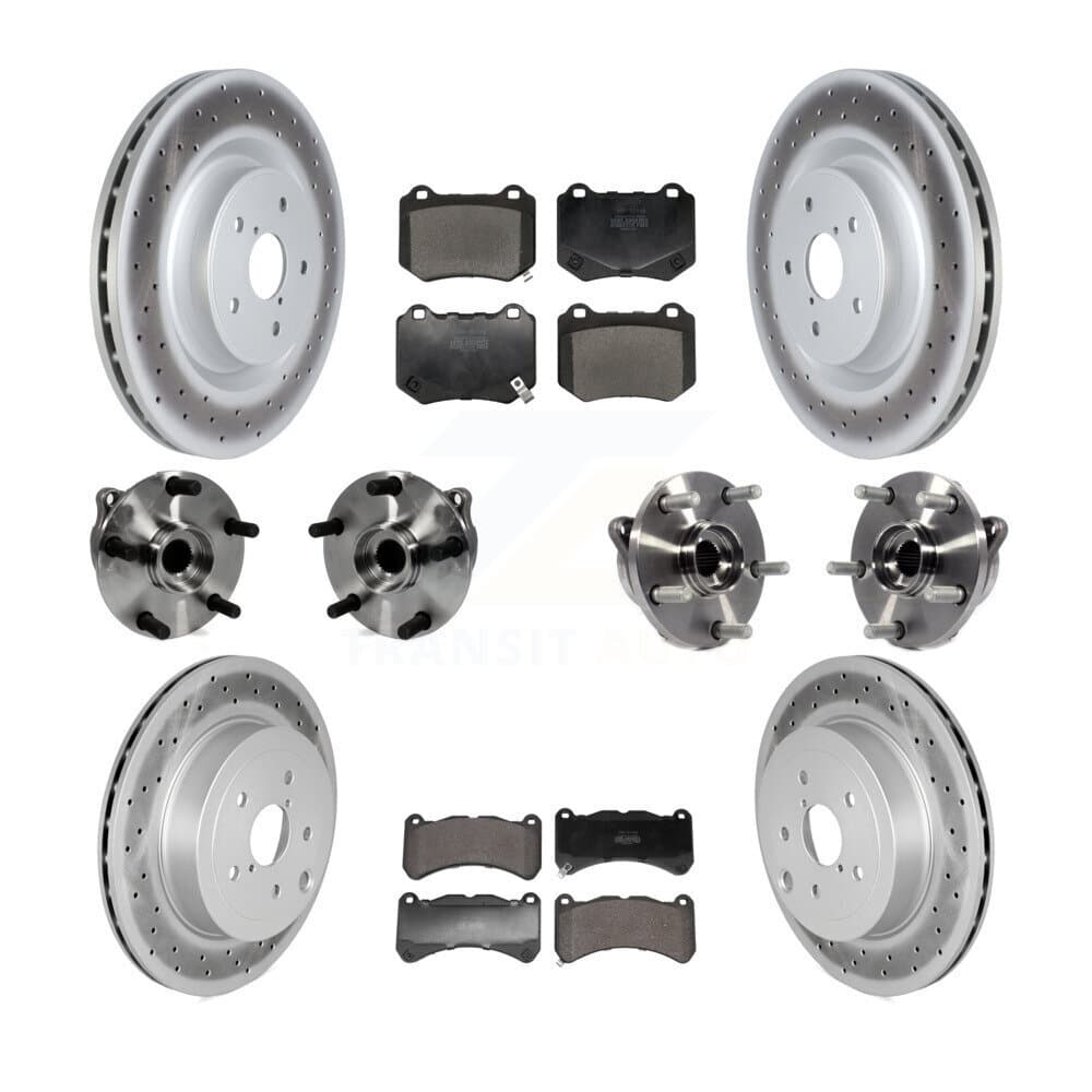 Transit Auto - KBB-129413 - Front and Rear Wheel Bearing and Hub Assembly Kits image 1