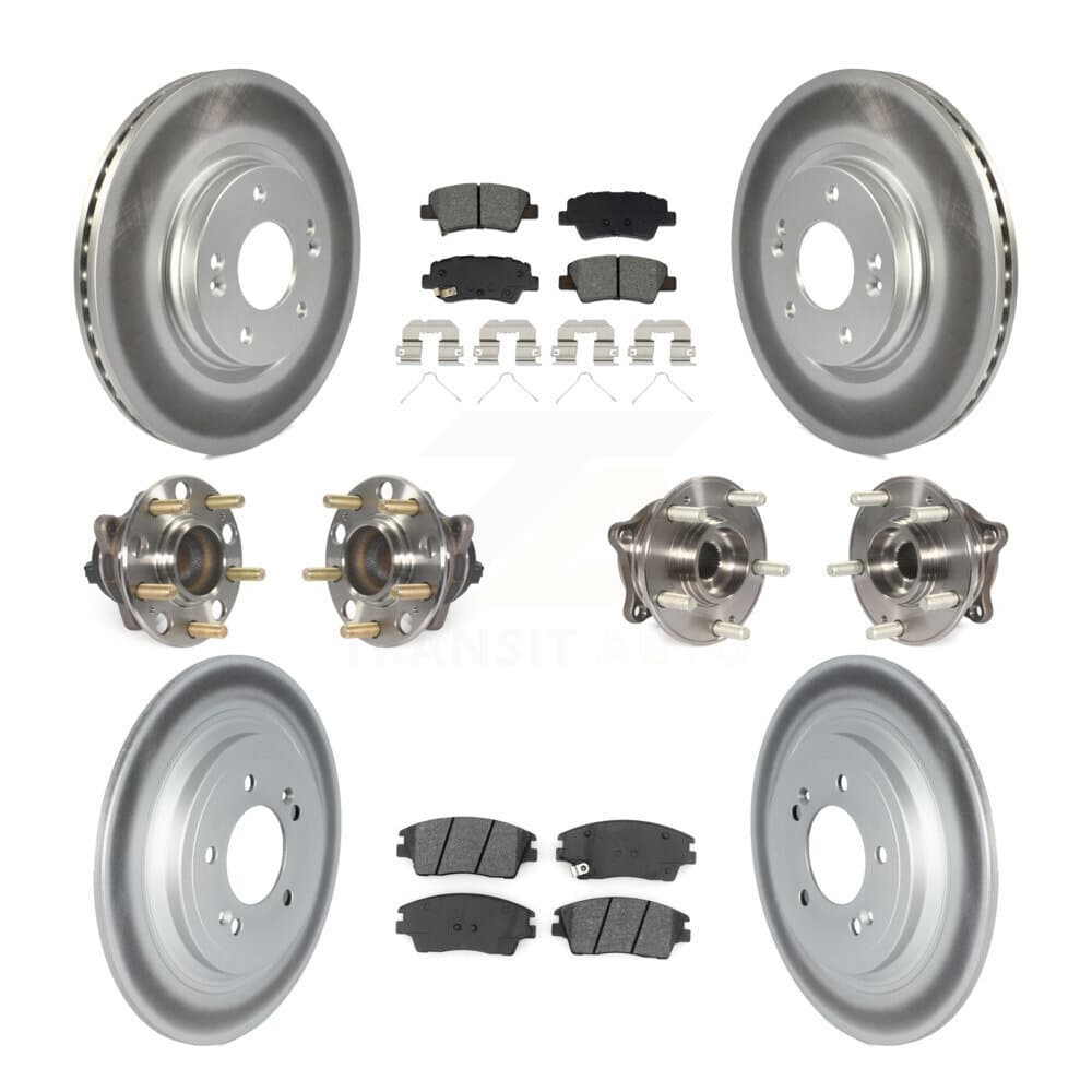 Transit Auto - KBB-129487 - Front and Rear Wheel Bearing and Hub Assembly Kits image 1