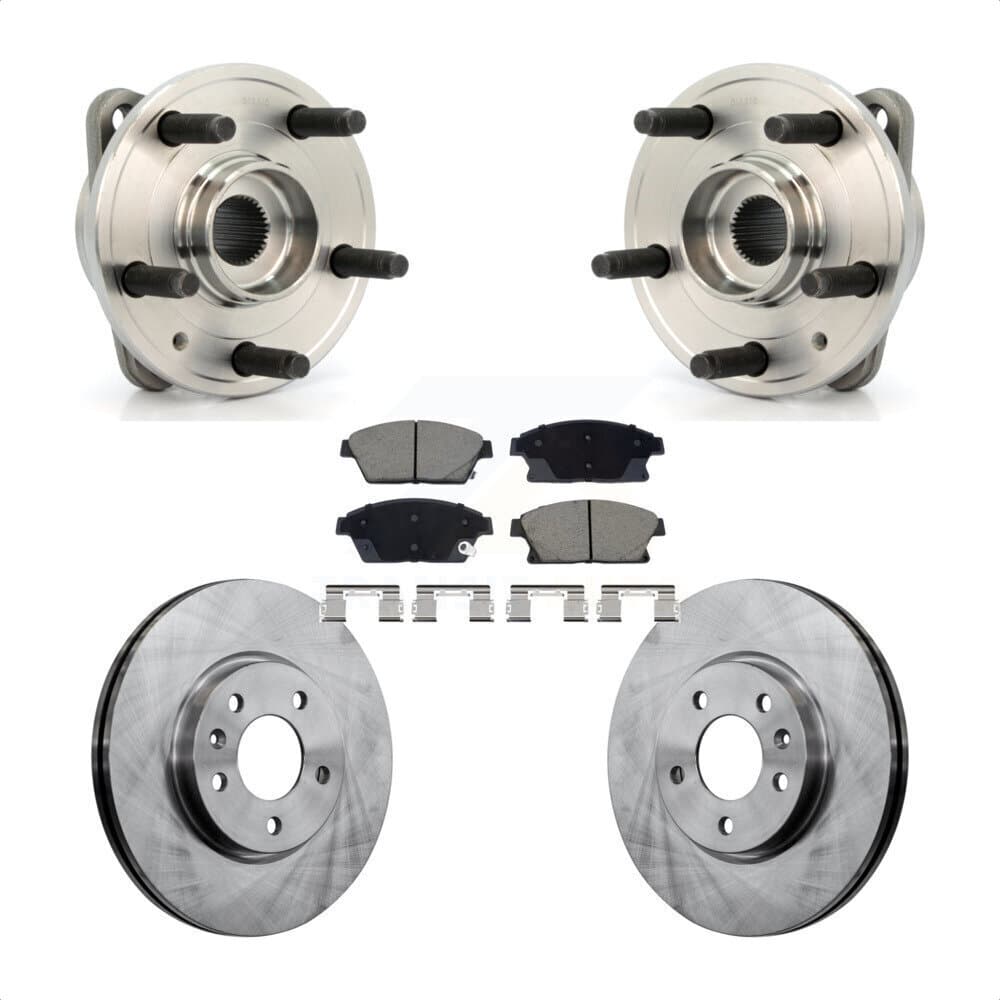 Transit Auto - KBB-129513 - Front Wheel Bearing and Hub Assembly Kits image 1