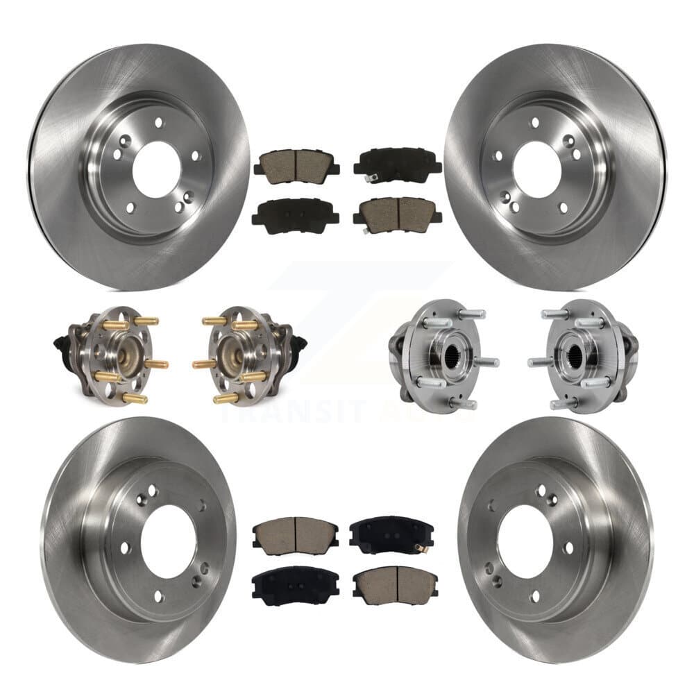Transit Auto - KBB-129520 - Front and Rear Wheel Bearing and Hub Assembly Kits image 1