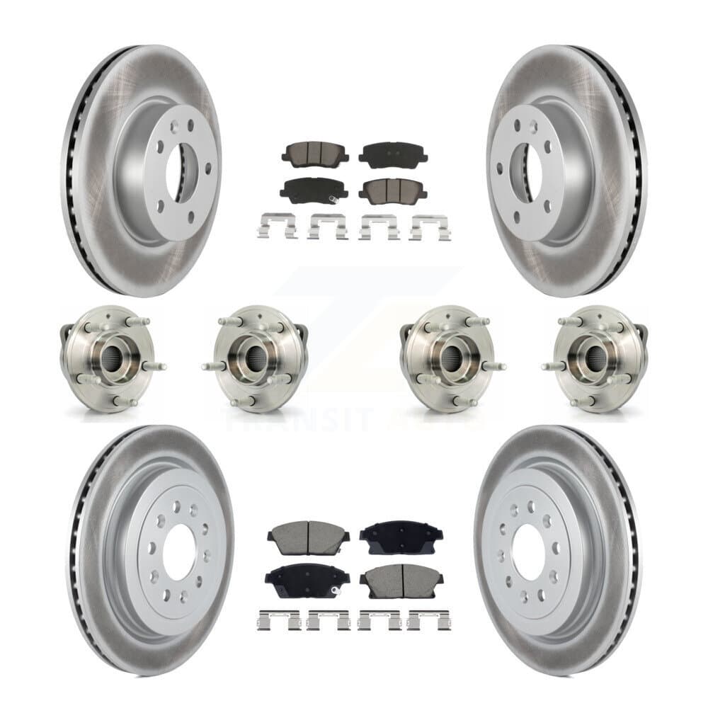 Transit Auto - KBB-129533 - Front and Rear Wheel Bearing and Hub Assembly Kits image 1