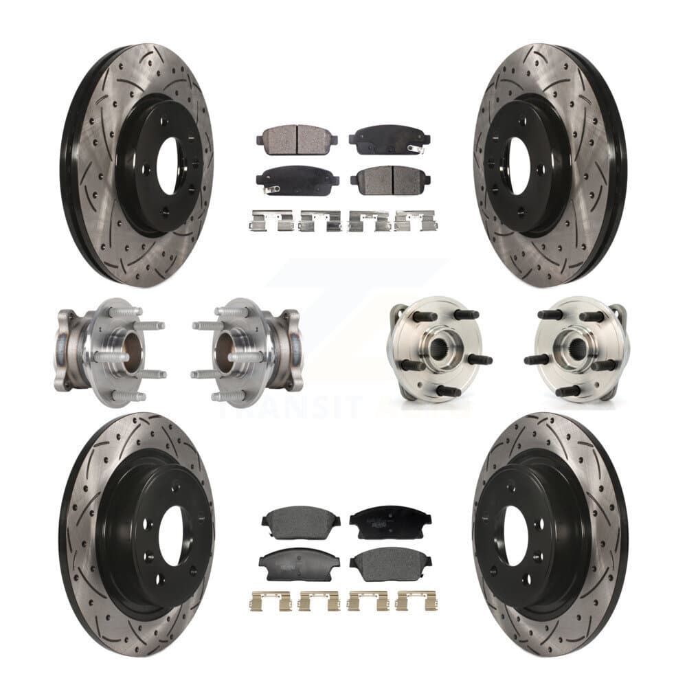 Transit Auto - KBB-129589 - Front and Rear Wheel Bearing and Hub Assembly Kits image 1