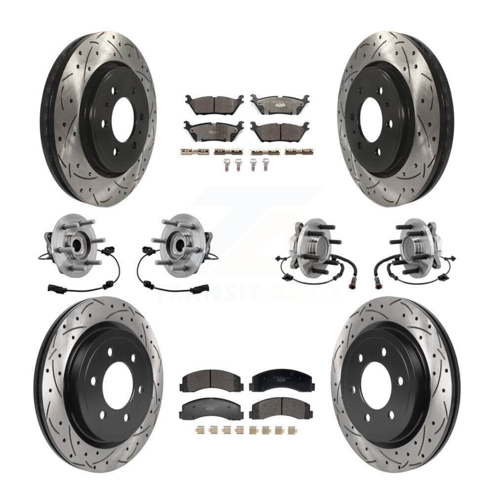 Transit Auto - KBB-129595 - Front and Rear Wheel Bearing and Hub Assembly Kits image 1