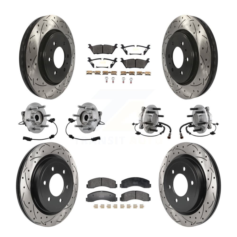 Transit Auto - KBB-129614 - Front and Rear Wheel Bearing and Hub Assembly Kits image 1