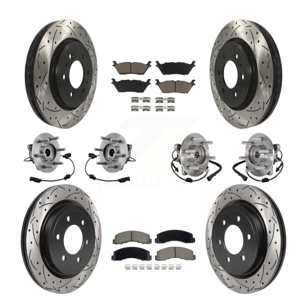 Transit Auto - KBB-129629 - Front and Rear Wheel Bearing and Hub Assembly Kits image 1