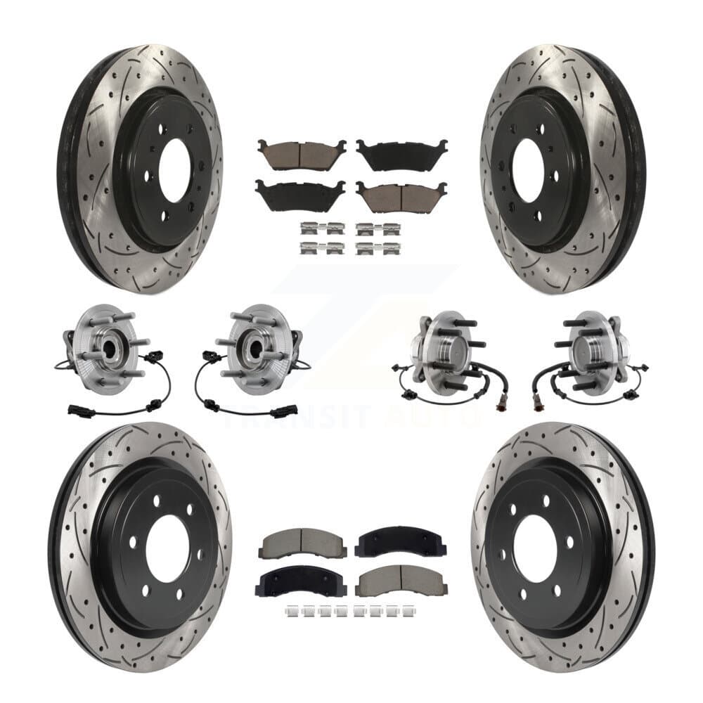 Transit Auto - KBB-129630 - Front and Rear Wheel Bearing and Hub Assembly Kits image 1