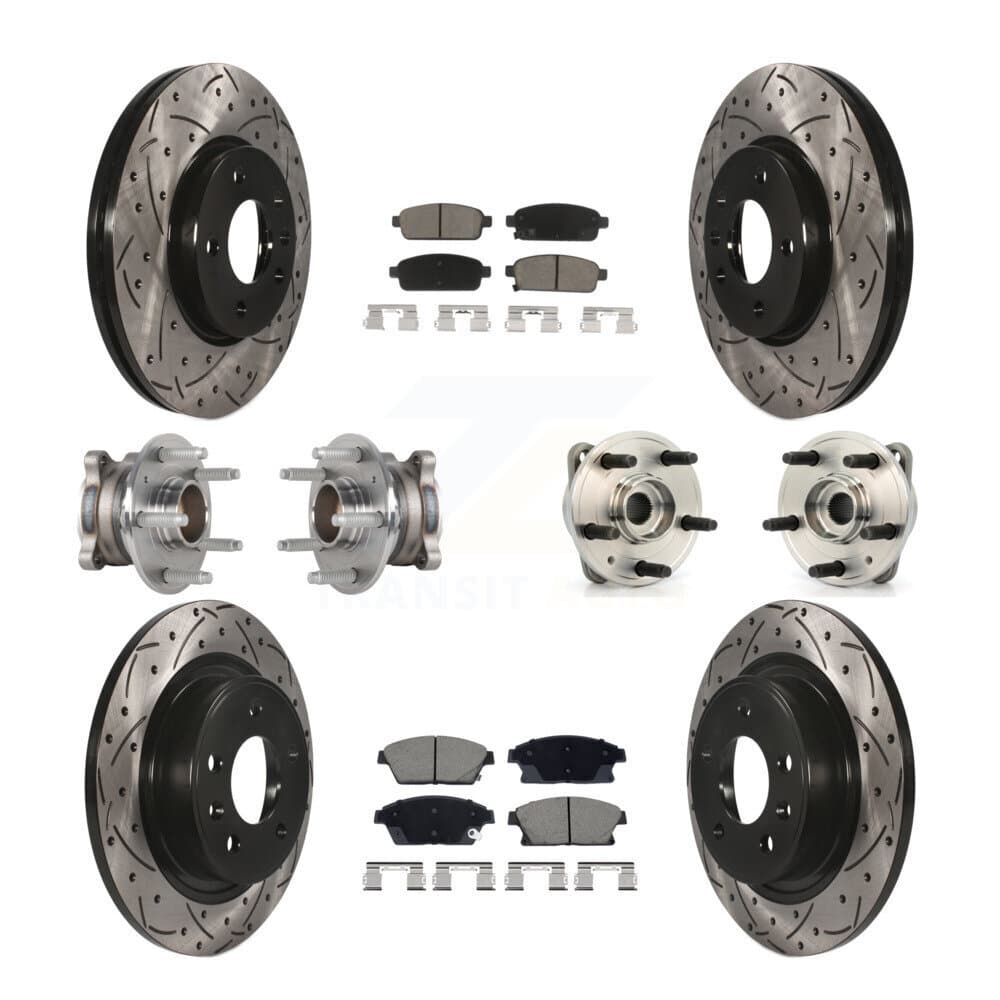 Transit Auto - KBB-129634 - Front and Rear Wheel Bearing and Hub Assembly Kits image 1