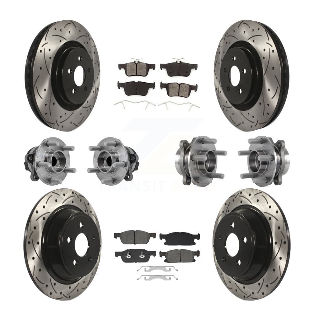 Transit Auto - KBB-129660 - Front and Rear Wheel Bearing and Hub Assembly Kits image 1